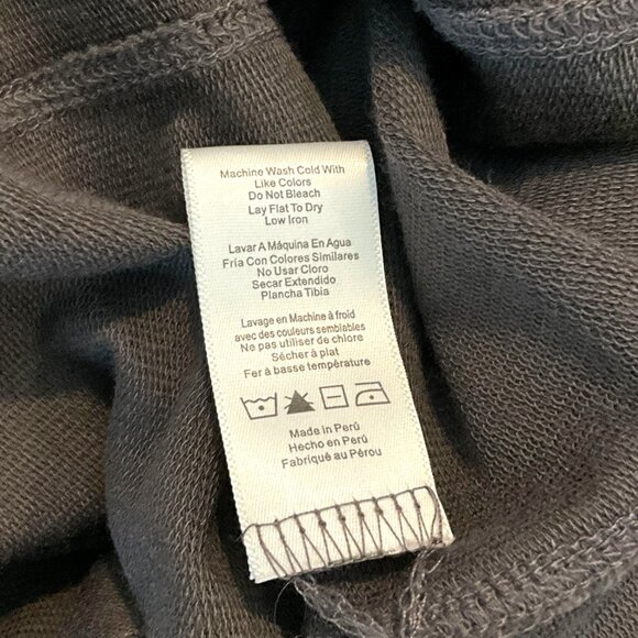 Lunya Wrap The Robe Loungewear Dress Long Sleeve Gray Size XS / S - Picture 15 of 15